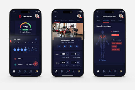 Caliber Fitness Coaching App