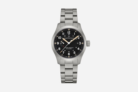 Hamitlon Khaki Field Mechanical Power Reserve Watch