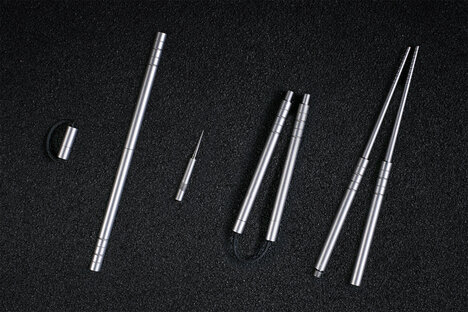 PlayStix Titanium EDC Chopsticks