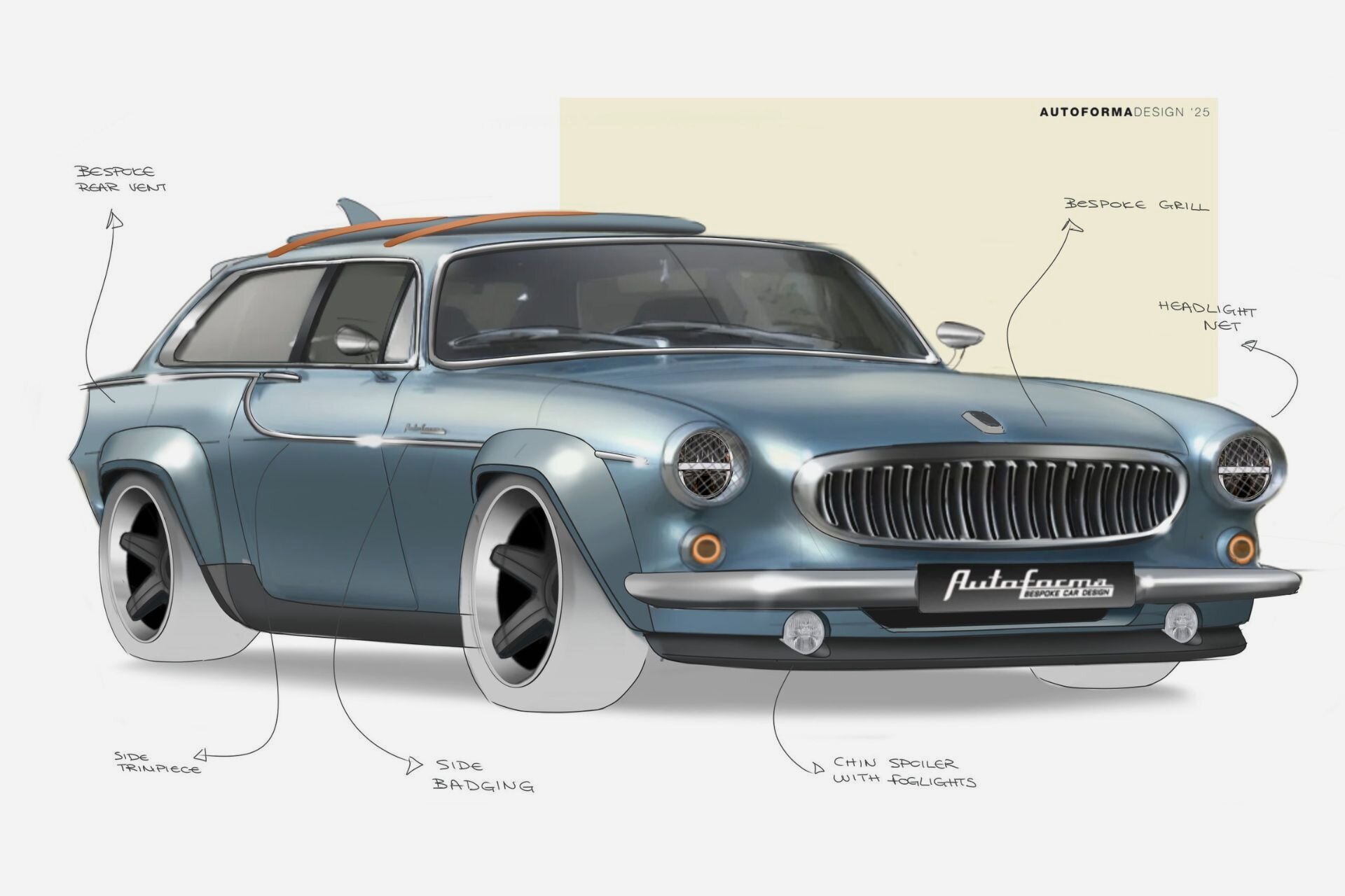 Autoforma Volvo P1800 ES Restomod | Uncrate