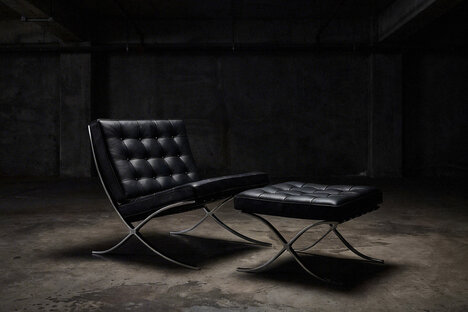Knoll Barcelona Chair & Ottoman