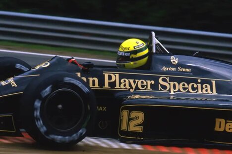 Ayrton Senna's 1986 Lotus 98T