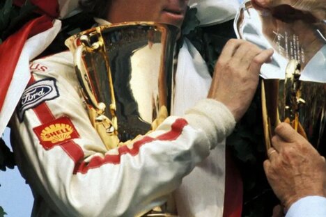 First-Place Trophy of F1's Only Posthumous Champion