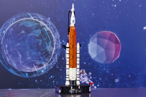 LEGO NASA Artemis Moon Rocket