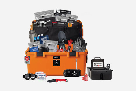Uncharted Supply x Yeti 60L Basecamp Survival Kit