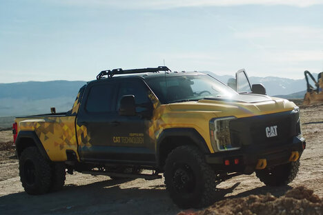 Caterpillar Cat Truck Concept