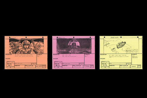 Star Wars Original VFX Storyboards