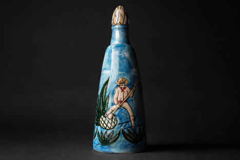 God Enoc Extra Añejo Tequila Ceramic LE