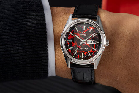 Timex Q Red Vega 1978 Reissue Watch