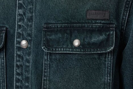 AllSaints Castleford Denim Overshirt