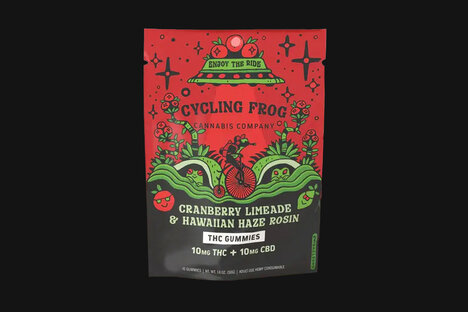 Cycling Frog Cranberry Limeade Rosin Gummies