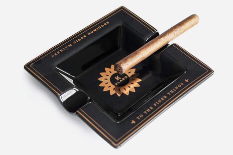 Klaro Square Ceramic Ashtray