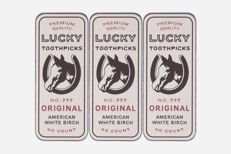 Lucky Original White Birch Toothpicks