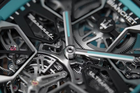 Bianchet Tonneau Ultrafino Maserati Watch