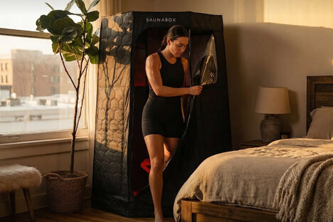 SaunaBox Pulse PRO Infrared Sauna with Red-light Therapy