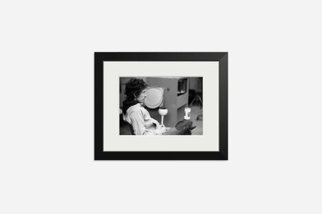 Bob Dylan At Atlantic Studios Framed Print
