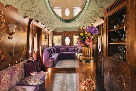 Baz Luhrmann's Celia British Pullman Train Carriage
