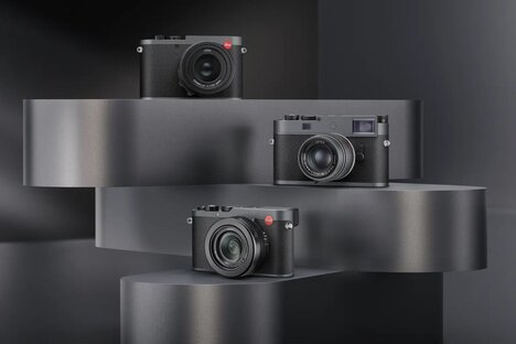 Leica Metal Gray Camera Collection