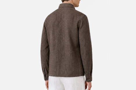 Luca Faloni Linen Overshirt