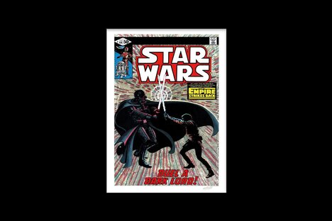 Stan Lee-Signed Star Wars #44 Comic Print