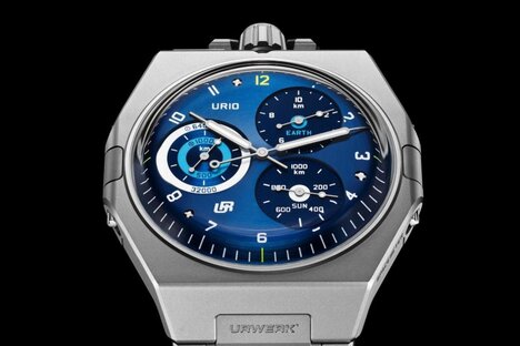 URWERK UR-10 Spacemeter Blue Watch