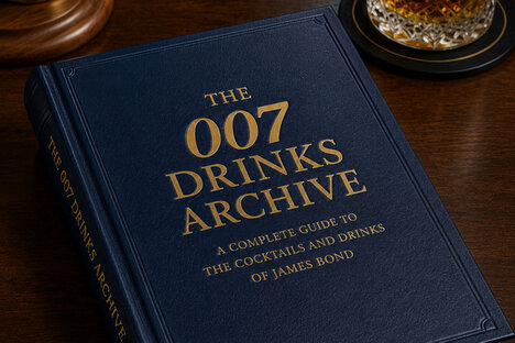 The 007 Drinks Archive Cocktail Book