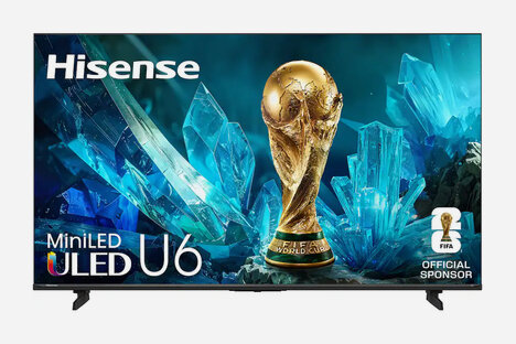 Hisense 85-inch U6 Series MiniLED TV