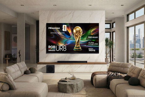 Hisense 100-Inch UR8 RGB MiniLED TV