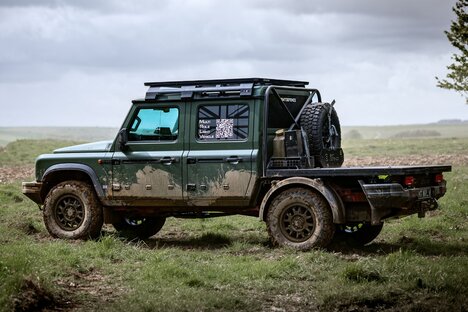 Ineos Grenadier MRLV Military Truck