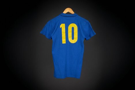Pelé's 1958 World Cup Final Match-Worn Shirt
