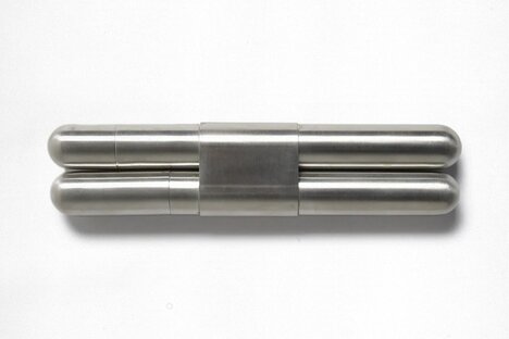 Stainless Steel Cigar Holder & Flask