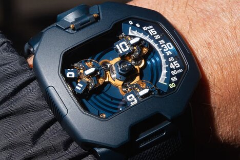 URWERK UR-120 Blue Planet Watch