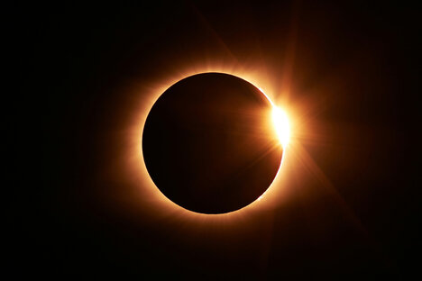 Eclipse Over the Atlantic