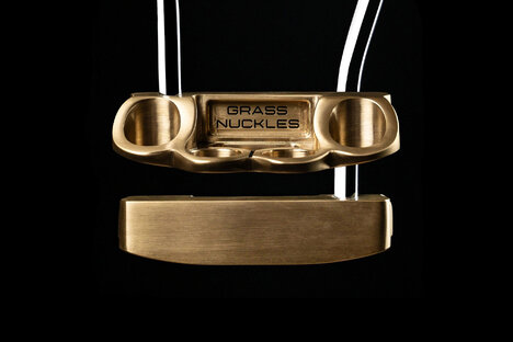 Grass Nuckles Mallet Putter