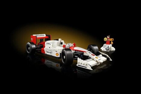 LEGO McLaren MP4/4 & Ayrton Senna Race Car