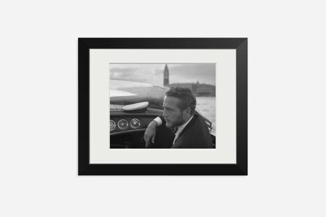 Paul Newman in Venice Framed Print