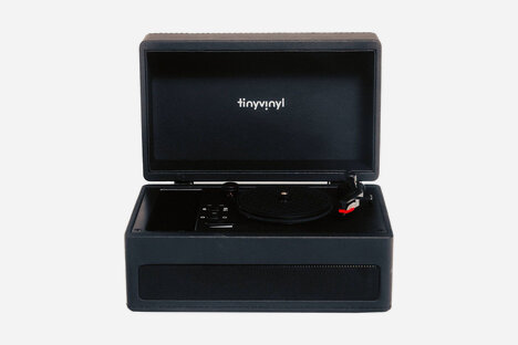Tiny Vinyl Record Player