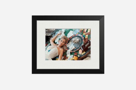 Ursula Andress at Casino Royale Framed Print