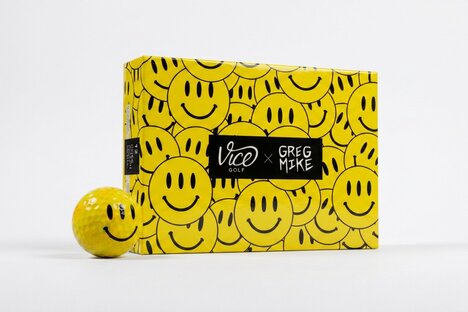 Vice Pro Greg Mike Smiley Golf Balls