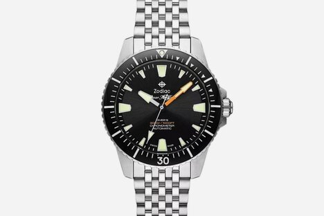 Zodiac Super Sea Wolf Pro-Diver Watch
