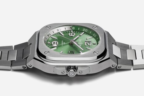 Bell & Ross BR-05 GMT Green Steel Watch
