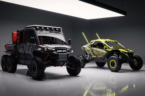 Can-Am Defender Prerunner and Maverick R Concepts