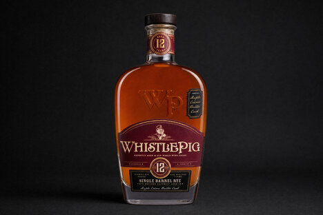 Whistlepig 12 year Single Barrel Maple Crème Brûlée Rye Whiskey