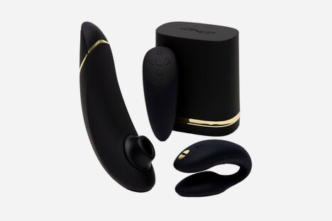 Womanizer x We-Vibe Golden Moments Pleasure Collection