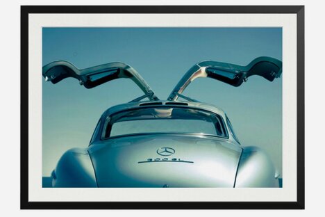 Mercedes Benz 300SL Gullwing Framed Print