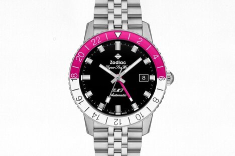 Zodiac Super Sea Wolf GMT Watch