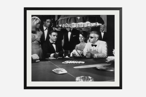Thunderball Gambling Framed Print