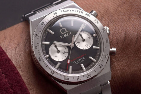 Timex Q Continental Chronograph Watch