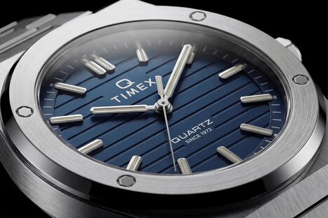 Timex Q Marbella Stainless Steel Watch