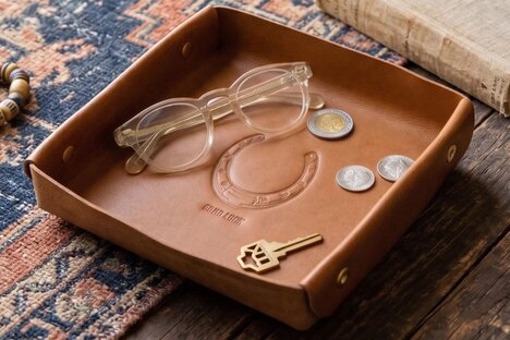 WP Standard Leather Valet Tray
